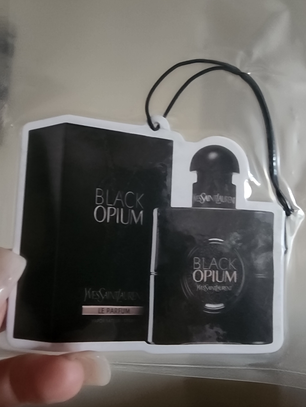 NWT Yves Saint Laurent Black Opium Air Freshener